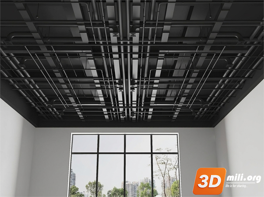 Ceiling Decoration Skp Files